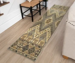 Sage Hollow Gray & Brown Geometric Area Rug, (2' X 8') 14 Sage Hollow Gray & Brown Geometric Area Rug, (2' X 8') -DHP Sales Store 810600473 A0 3 1