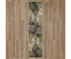 Sarasota Gray Abstract Linework Area Rug, (2' X 8') -DHP Sales Store 810600488 A0 2