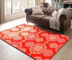 Mohawk Home Isabella Crimson Area Rug -DHP Sales Store 810600523 A0 4
