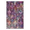 Arimo Purple & Blue Ornamental Lattice Area Rug, (8' X 10')