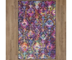 Arimo Purple & Blue Ornamental Lattice Area Rug, (8' X 10') -DHP Sales Store 810600568 A0 2