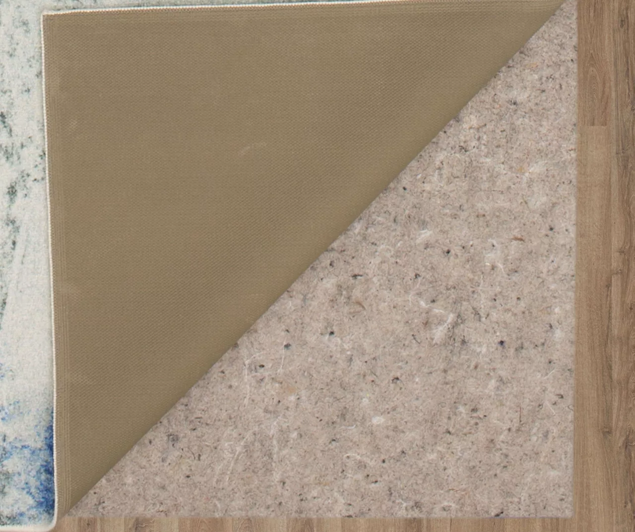 Gold Vein Gray & Blue Abstract Area Rug, (4' X 6') 6 Gold Vein Gray & Blue Abstract Area Rug, (4' X 6') - Image 4