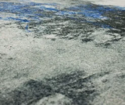 Gold Vein Gray & Blue Abstract Area Rug, (4' X 6') 10 Gold Vein Gray & Blue Abstract Area Rug, (4' X 6') -DHP Sales Store 810600591 A8 3