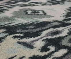 Hip Ikat Charcoal & Gray Area Rug, (4' X 6') -DHP Sales Store 810600595 A8 3