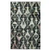 Hip Ikat Charcoal & Gray Area Rug, (8' X 10')