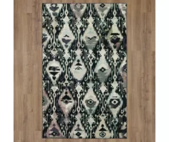 Hip Ikat Charcoal & Gray Area Rug, (8' X 10') -DHP Sales Store 810600597 A0 2