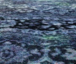 Joliet Black & Blue Mandala Area Rug, (5' X 8') -DHP Sales Store 810600615 A8 3