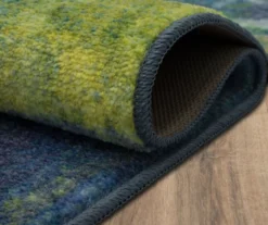 Decollage Blue & Orange Abstract Area Rug, (2' X 8') 15 Decollage Blue & Orange Abstract Area Rug, (2' X 8') -DHP Sales Store 810600618 A8 5