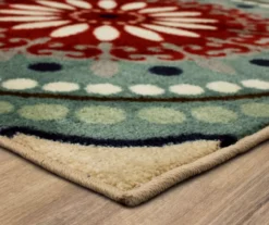 Mohawk Suzani Blue & Red Medallion Area Rug -DHP Sales Store 810600649 A8 1