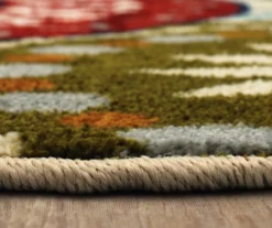 Mohawk Suzani Blue & Red Medallion Area Rug -DHP Sales Store 810600649 A8 4