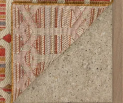 Cabana Rust & Tan Geometric Outdoor Area Rug, (2.5' X 6') -DHP Sales Store 810600656 A8 2