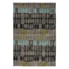 Carlton Lagoon Blue & Brown Abstract Area Rug, (8' X 11') 2 Carlton Lagoon Blue & Brown Abstract Area Rug, (8' X 11') -DHP Sales Store 810600687 A0 1