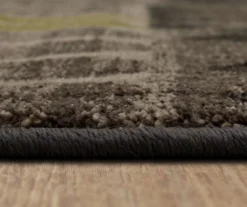 Carlton Lagoon Blue & Brown Abstract Area Rug, (8' X 11') -DHP Sales Store 810600687 A8 4