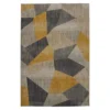 Mohawk Downtown Mustard & Gray Geometric Area Rug 2 Mohawk Downtown Mustard & Gray Geometric Area Rug -DHP Sales Store 810600690 A0 1 1