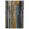 Mohawk Eureka Blue & Yellow Abstract Stripe Area Rug 1 Mohawk Eureka Blue & Yellow Abstract Stripe Area Rug -DHP Sales Store 810600696 A0 1