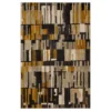 Mohawk Bacchus Mustard & Gray Color Block Area Rug -DHP Sales Store 810600704 A0 1