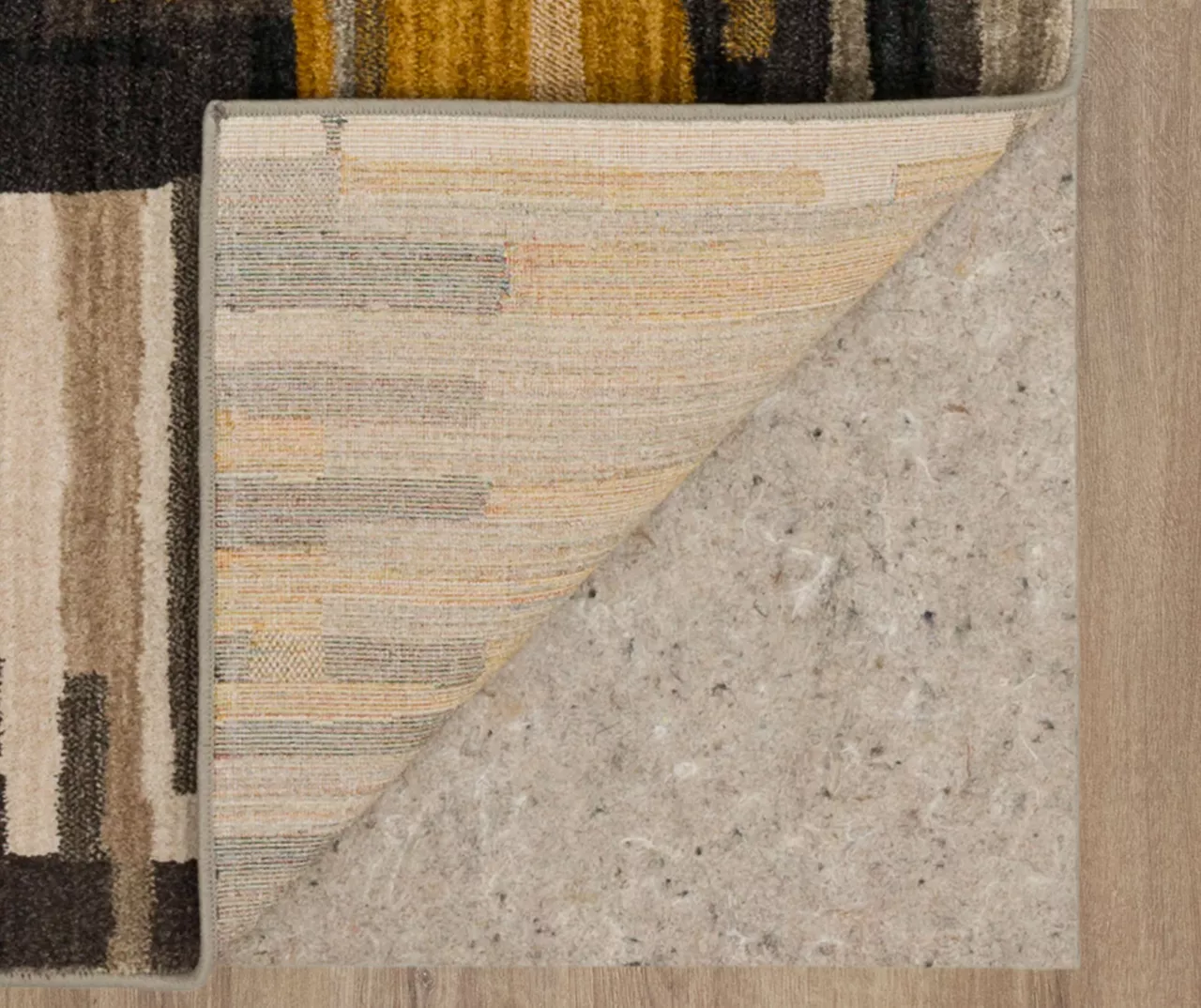 Mohawk Bacchus Mustard & Gray Color Block Area Rug 13 Mohawk Bacchus Mustard & Gray Color Block Area Rug - Image 11