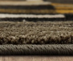 Mohawk Bacchus Mustard & Gray Color Block Area Rug 28 Mohawk Bacchus Mustard & Gray Color Block Area Rug -DHP Sales Store 810600705 A8 4