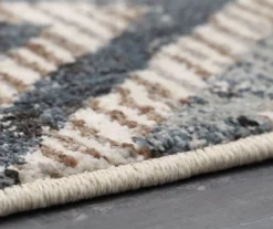 Mohawk Lenox Navy & Tan Geometric Area Rug -DHP Sales Store 810600709 A8 4