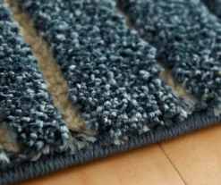 Vado Blue Geometric Area Rug, (2' X 6') 11 Vado Blue Geometric Area Rug, (2' X 6') -DHP Sales Store 810600724 A8 4