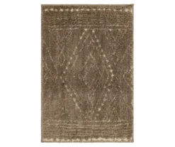 Vado Gray Geometric Area Rug, (3' 4" X 5')