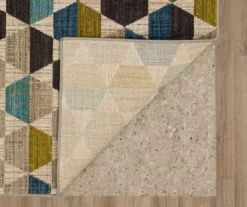 Mohawk Brock Lagoon Blue & Olive Geometric Area Rug -DHP Sales Store 810600746 A8 2