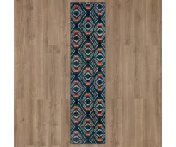 Celinda Charcoal & Navy Geometrict Area Rug, (2.5' X 10') 12 Celinda Charcoal & Navy Geometrict Area Rug, (2.5' X 10') -DHP Sales Store 810600756 A0 2