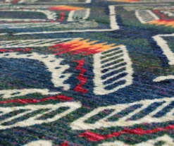 Celinda Charcoal & Navy Geometrict Area Rug, (2.5' X 10') 14 Celinda Charcoal & Navy Geometrict Area Rug, (2.5' X 10') -DHP Sales Store 810600756 A8 3