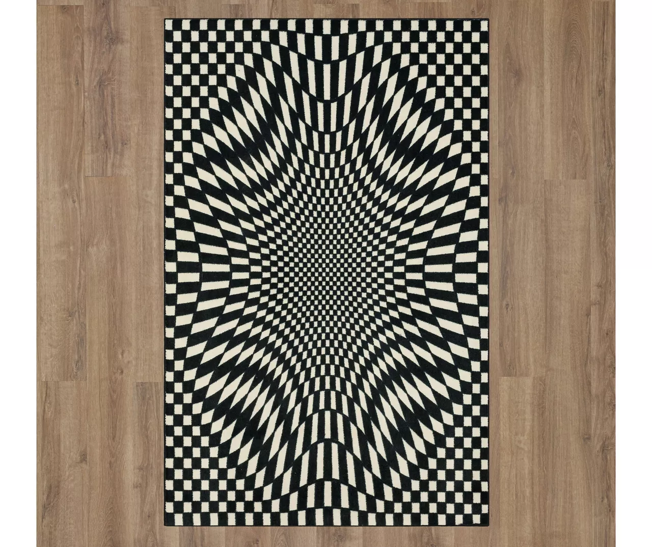 Mohawk Home Twisted Check Black & White Area Rug 22 Mohawk Home Twisted Check Black & White Area Rug - Image 20