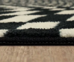 Mohawk Home Twisted Check Black & White Area Rug 37 Mohawk Home Twisted Check Black & White Area Rug -DHP Sales Store 810600761 A8 4