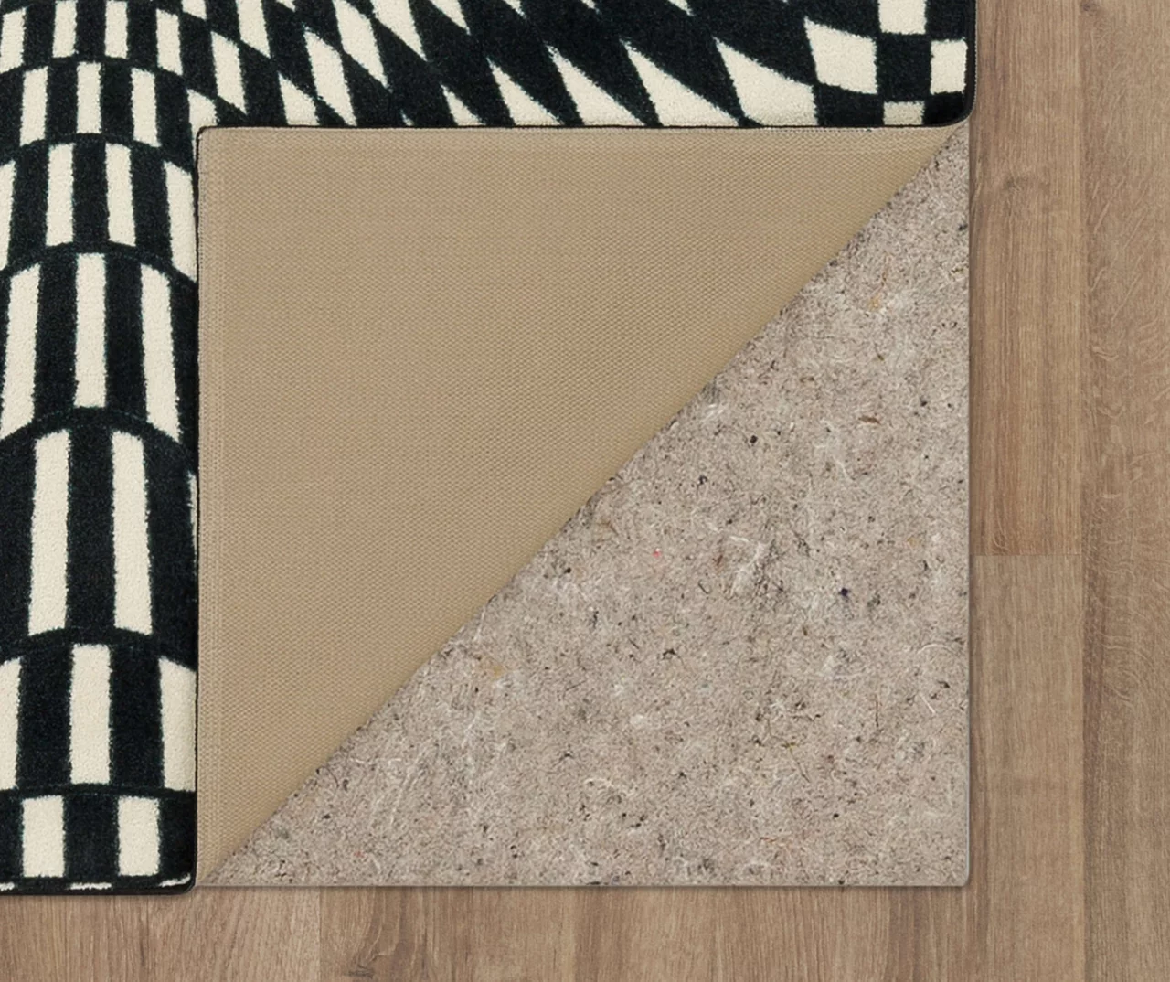 Mohawk Home Twisted Check Black & White Area Rug 8 Mohawk Home Twisted Check Black & White Area Rug - Image 6