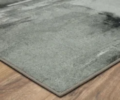 Fusion Gray & Black Abstract Area Rug, (2.5' X 10') -DHP Sales Store 810600782 A8 1