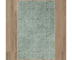 Gray Crocodile Print Area Rug, (2' X 3') -DHP Sales Store 810600819 A0 2