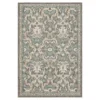 Coastal Desire Light Gray & Turquoise Ornamental Outdoor Area Rug, (8' X 10') 2 Coastal Desire Light Gray & Turquoise Ornamental Outdoor Area Rug, (8' X 10') -DHP Sales Store 810600832 A0 1