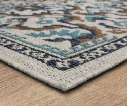 Coastal Desire Blue & Brown Ornamental Outdoor Area Rug, (2.5' X 6') 11 Coastal Desire Blue & Brown Ornamental Outdoor Area Rug, (2.5' X 6') -DHP Sales Store 810600833 A8 1