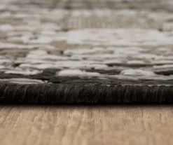 Paradise Grove Dark Gray & Tan Arabesque Outdoor Area Rug, (4' X 5.5') -DHP Sales Store 810600838 A8 4