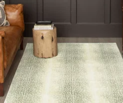 Cream & Gray Antelope Print Area Rug, (5' X 8') 17 Cream & Gray Antelope Print Area Rug, (5' X 8') -DHP Sales Store 810600859 A0 3