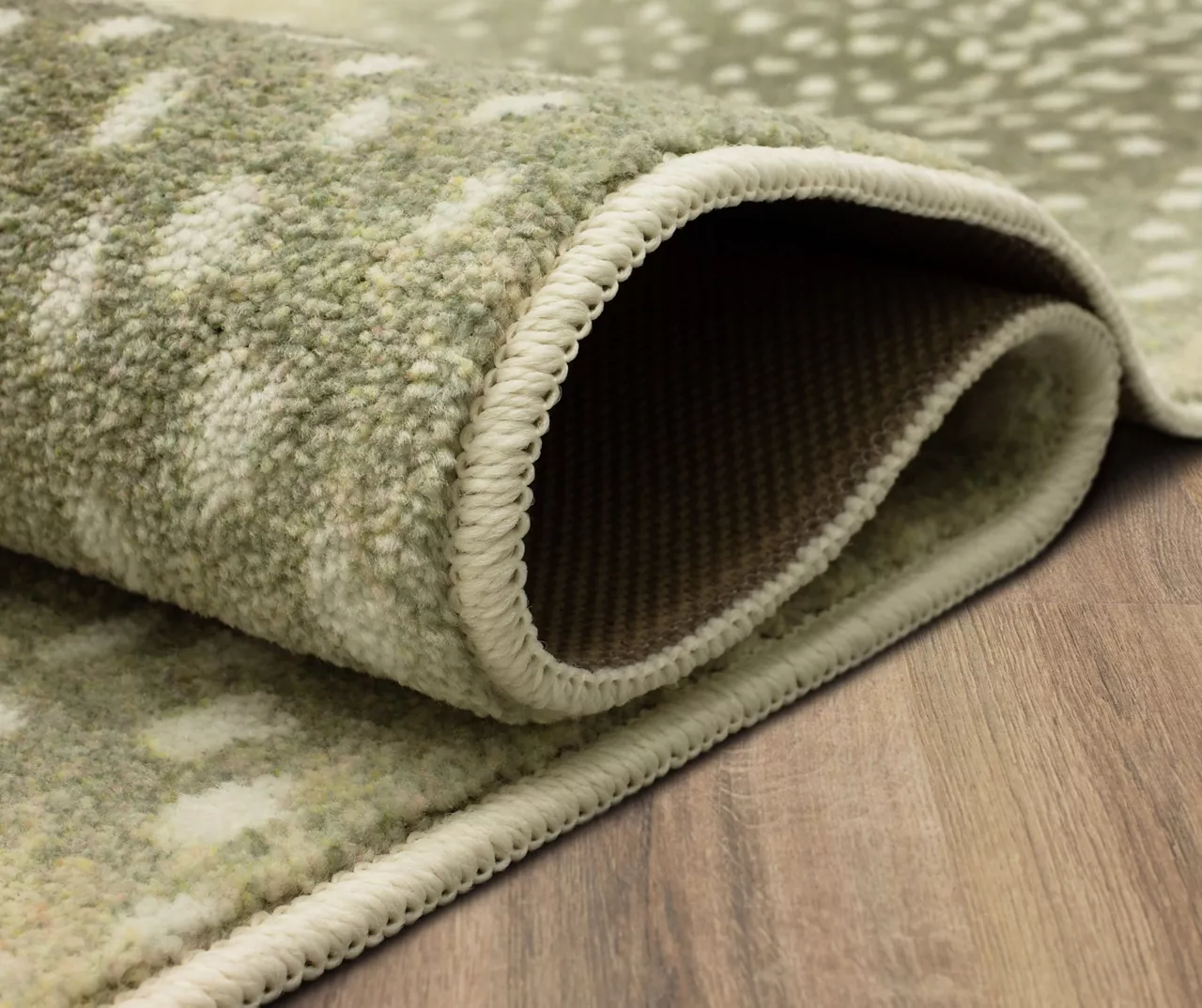 Cream & Gray Antelope Print Area Rug, (5' X 8') 11 Cream & Gray Antelope Print Area Rug, (5' X 8') - Image 9