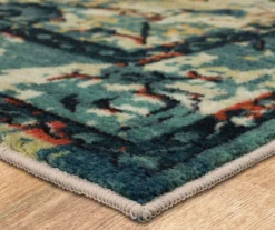 Essa Blue & Beige Ornamental Area Rug, (2' X 8') -DHP Sales Store 810600890 A8 1