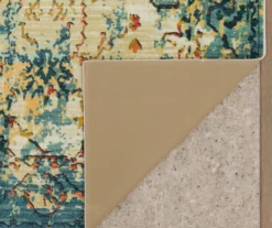 Essa Blue & Beige Ornamental Area Rug, (2' X 8') -DHP Sales Store 810600890 A8 2