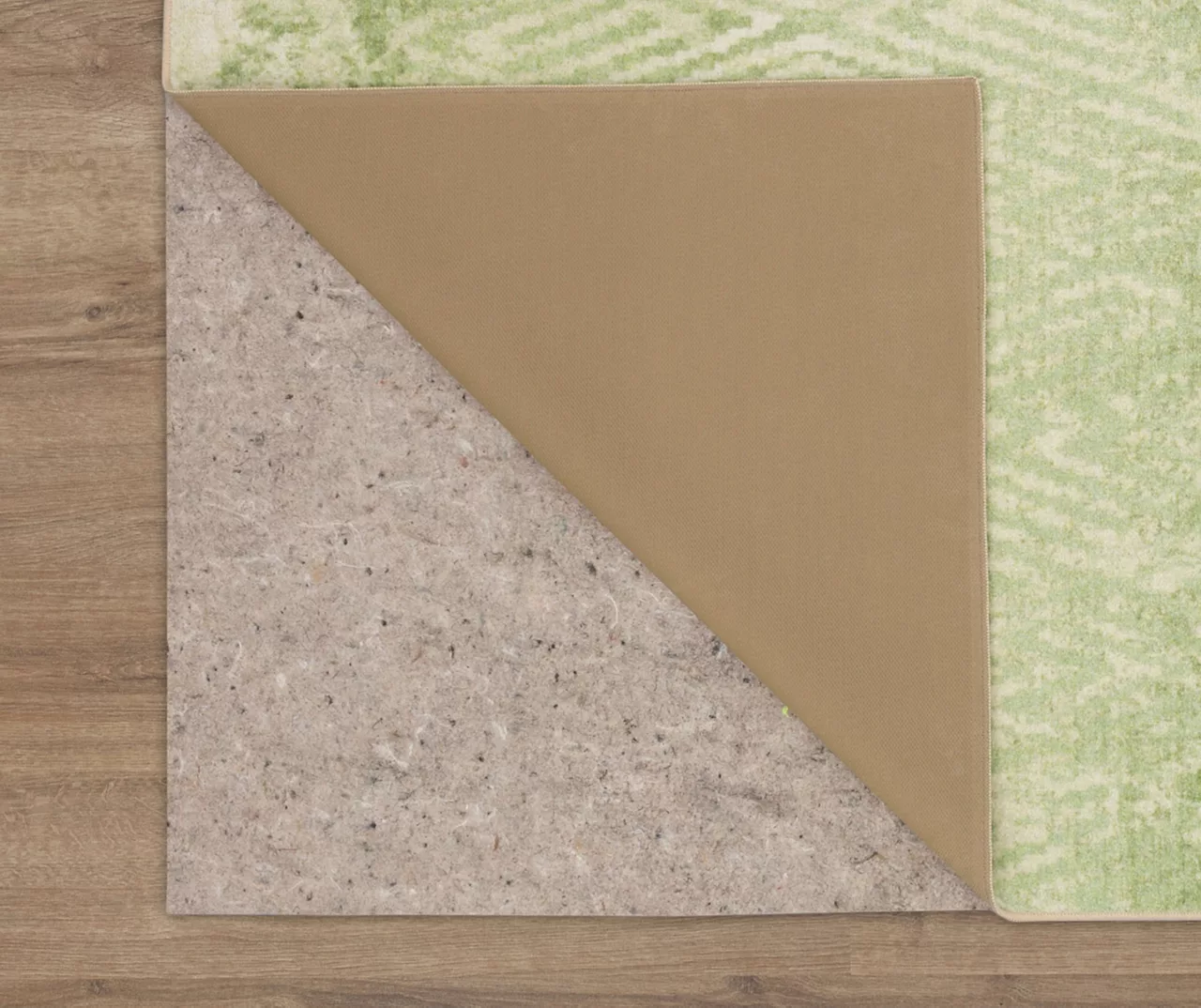 Maisie Cream & Green Geometric Area Rug, (2.5' X 6') 5 Maisie Cream & Green Geometric Area Rug, (2.5' X 6') - Image 3