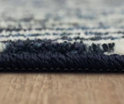 Maisie Navy & White Geometric Area Rug, (2.5' X 4' 2") -DHP Sales Store 810600920 A8 4