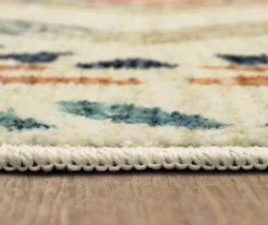 Echo Beige, Navy & Orange Geometric Area Rug, (5' X 8') -DHP Sales Store 810600945 A8 4