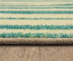 Augusta Light Blue & Beige Offset Stripe Area Rug, (5' X 8') -DHP Sales Store 810600953 A8 4