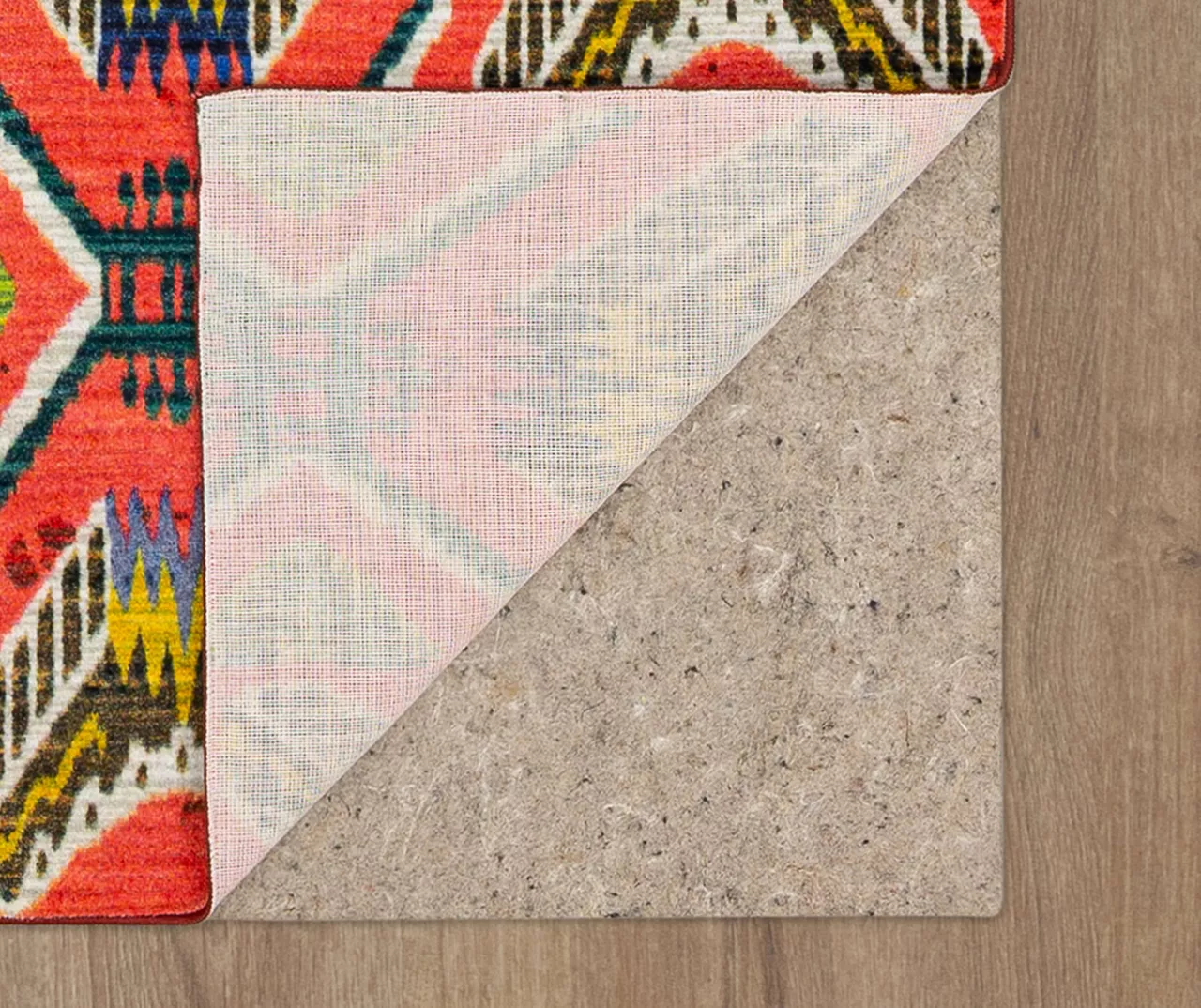 Celinda Red & Black Geo Area Rug, (3' X 5') 6 Celinda Red & Black Geo Area Rug, (3' X 5') - Image 4