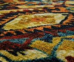 Blue & Brown Geometric Diamond Area Rug, (2.5' X 10') 13 Blue & Brown Geometric Diamond Area Rug, (2.5' X 10') -DHP Sales Store 810600999 A8 3