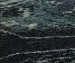 Rowland Charcoal & Blue Ornamental Floral Area Rug, (2' X 8') -DHP Sales Store 810601014 A8 3