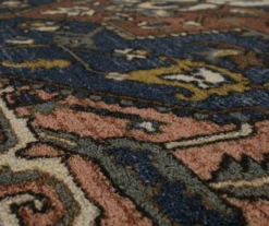 Tethys Navy & Brown Ornamental Accent Rug, (20" X 34") -DHP Sales Store 810601023 A8 3