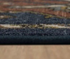 Tethys Navy & Brown Ornamental Accent Rug, (20" X 34") -DHP Sales Store 810601023 A8 4