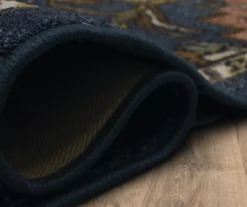 Tethys Navy & Brown Ornamental Accent Rug, (20" X 34") -DHP Sales Store 810601023 A8 5